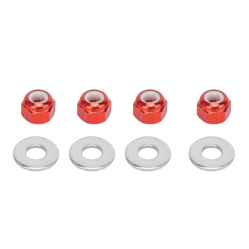 XIASABA Neuer hochwertiger Ersatz -RC -RC -Whex -Lock -Verriegelungsmutter für Wltoys 1/14 144001 RC -Auto und andere Spielzeuge (Red A949-49r) von XIASABA