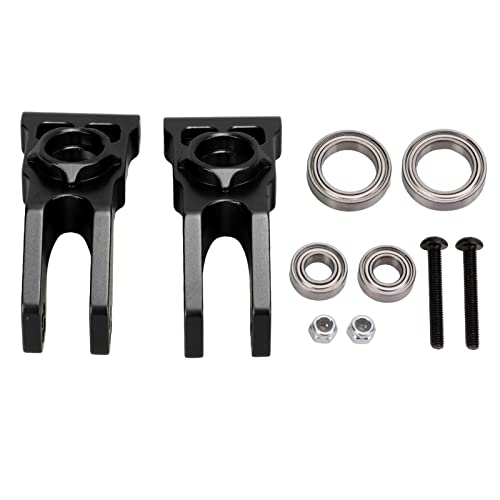 XIASABA Pair/Set Metal Rear Axle Seat for ARRMA Typhon 1/10 Remote Control Car Upgrade Parts Green (Black) von XIASABA