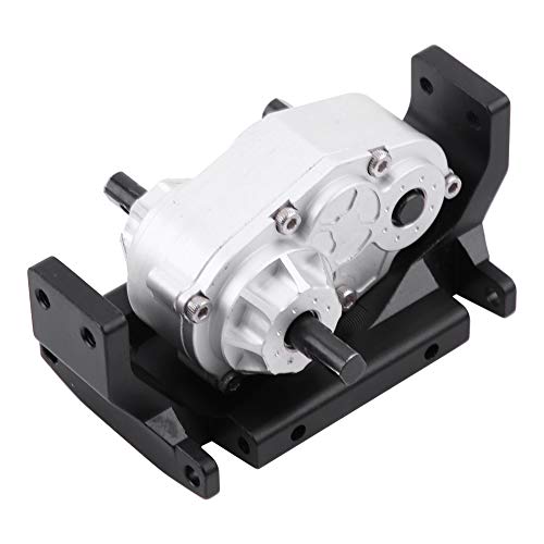 XIASABA Premium-Verteilergetriebe aus Metall mit Halterung, entwickelt für SCX10 D90 1/10 RC Crawler Car XIASABA Premium-Verteilergetriebe aus Metall mit Halterung, entwickelt für SCX10 D90 1/10 RC Crawler Car von XIASABA