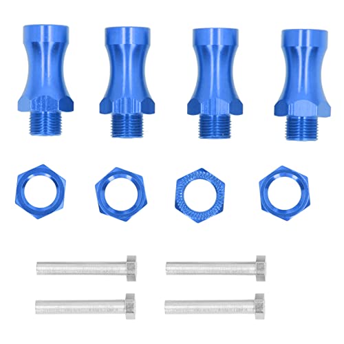 XIASABA RC 12 mm bis 17 mm Metallradverlängerung HEX -Umwandleradapter 30 mm für 1/10 Off -Straße RC Auto (Dunkelblau) von XIASABA