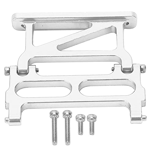XIASABA RC Aluminium Heckauto -Schalensäule Säule für axiale SCX24 C10 1/24 RC -Auto -Upgrade -Teile schwarz (Silber) von XIASABA