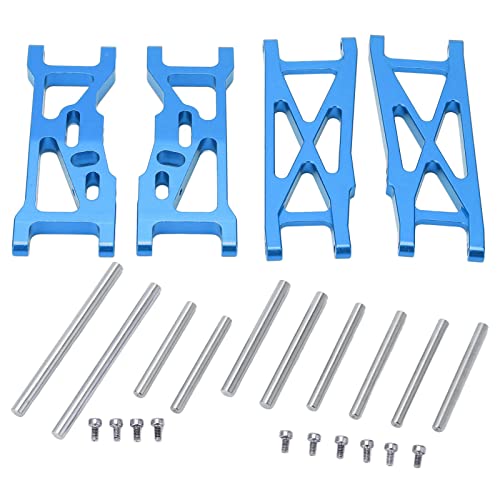 XIASABA RC Aluminium Vorder- und Hinterradaufhängungsarme für LOSI 22S SCT 1/10 RC Short Course Truck Upgrade-Teile Rot (Blau) von XIASABA
