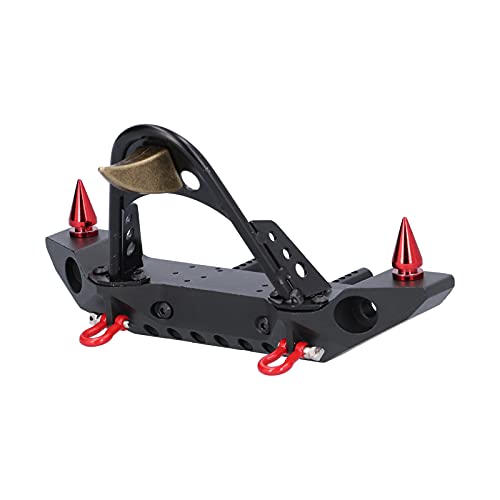 XIASABA RC Aluminiumlegierung vordere Stoßstange mit LED -Licht für 1/10 -Skala -RC -Autos ideal für 4 und ähnliche erhöht Ihr RC -Erlebnis (Alte Bronze) von XIASABA