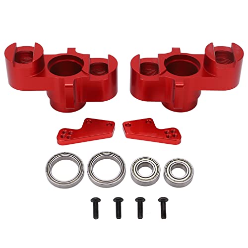 XIASABA RC -Aluminiumlenker -Lenkbecher Ersatz -Lenkblöcke ARRMA 1/7 1/8 RC -Autos (Rot) von XIASABA