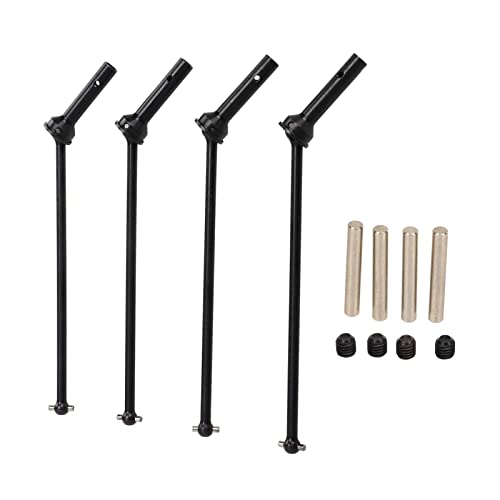 XIASABA RC Antriebswelle Stahl Kompakt Effiziente Getriebe erhöhen Antriebsleistung für die arrma 1/8 -Serie (Schwarz) von XIASABA