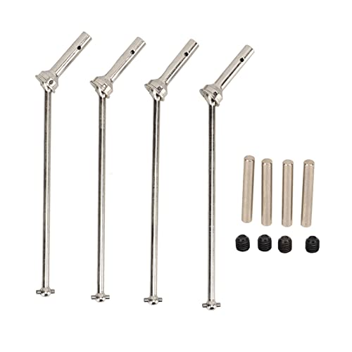 XIASABA RC Antriebswelle Stahl Kompakt Effiziente Getriebe erhöhen Antriebsleistung für die arrma 1/8 -Serie (Silber) von XIASABA