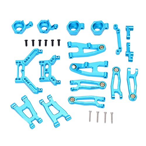 XIASABA RC -Auto -Upgrade Aluminium Ersatz -Kit -Schwung -Arm -Federungs -Lenkbecher für SG1603 SG1604 1/16 Fahrzeugmodell Blau (Blau) von XIASABA