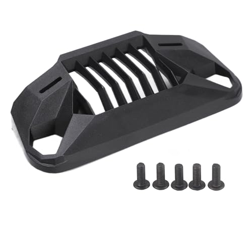 XIASABA RC -Auto vorne Kühlergrill Plastikgrill -Upgrades Teile für 1/10 Crawler Car Körper für die Verwendung und Installation von Axial SCX1090046 AX103007 für -Autosschale von XIASABA