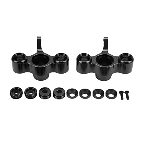 XIASABA RC -Autolenkblöcke tragen resistent reduziertes Reibungs -Aluminiumlegierungshubs Lenkblöcke für arrma 6s Karton 1/8 RC -Auto Blau (Schwarz) von XIASABA