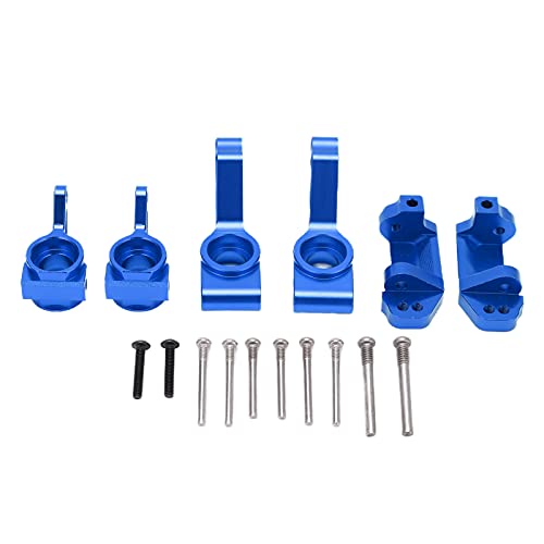 XIASABA RC -Autolenker Lenkbecher Hinterachträger für Traxxas Slash 2WD 1 10 RC Model Car Car Blue Aluminiumlegierungsprodukt mit präziser Bearbeitung kompaktes Gestalt (Blau) von XIASABA