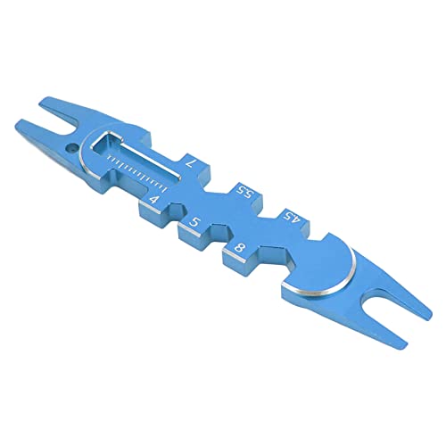 XIASABA RC Ball RETOVER -Werkzeug Hochfestigkeit Aluminiumlegierung Universal Reparaturkit für 4mm 4,5 mm 5 mm 5,5 mm 7 mm 8 mm RC -Autoballgelenk aus Entfernung mit leichtem (Dunkelblau) von XIASABA