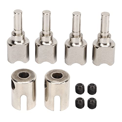 XIASABA RC Diff Outdrive Stahl Effizientes Kraftübertragungssystem Stabil für ARRMA 1/7 1/8 RC-Autos (Silber) von XIASABA