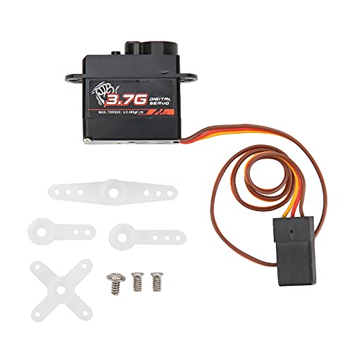 XIASABA RC Digitales Servo Set 3 7G Kunststoffausrüstung Servo ideal für 1 24 -Skala -RC -Autos Flugzeuge Fixe Flügelflugzeuge und Hubschrauber XIASABA RC Digitales Servo Set 3 7G Kunststoffausrüstung Servo ideal für 1 24 -Skala -RC -Autos Flugzeuge Fixe Flügelflugzeuge und Hubschrauber von XIASABA