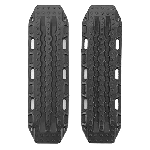 XIASABA RC Escape Board Plastik Sandleiter Non -Slip -Fluchtplattensimulation für 1/18 1/24 Skala RC Car Axial SCX24 (Schwarz) von XIASABA