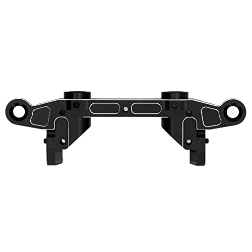 XIASABA RC Heck Stoßfängerhalterung Aluminium -Legierungs -Upgrade -Teile für axiale SCX6 1/6 RC Crawler Car (Schwarz) von XIASABA