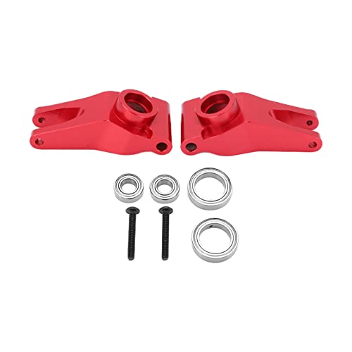 XIASABA RC Hinterachträger Aluminiumlegierung Hinterachse mit Schrauben für arrma senton 1/10 RC Auto Blau (Rot) von XIASABA