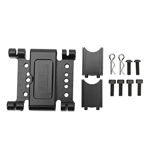 XIASABA RC -Medium -Differenz -Fixierungsplatte Aluminiumlegierung CNC -Bearbeitung austauschbarer RC -Teile für arrma 1/7 1/8 (Schwarz) von XIASABA