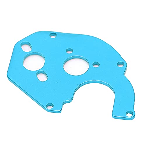 XIASABA RC Metallmotorplatte Getriebehalterung Feste Halterung für Axial SCX24 90081 C10 1/24 RC Auto, Blau (Blau) von XIASABA