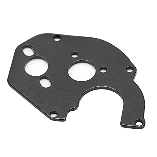 XIASABA RC Metallmotorplatte Getriebehalterung Feste Halterung für Axial SCX24 90081 C10 1/24 RC Auto, Blau (Schwarz) von XIASABA