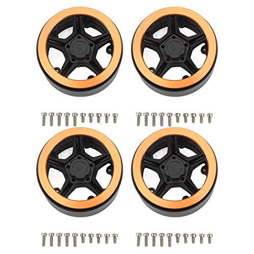 XIASABA RC Rad Felgen 2,2 Zoll CNC -Bearbeitungs -Aluminium -Leichtmetall 4 SCX10 1/10 von XIASABA