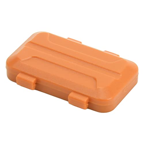 XIASABA RC Side Tool Box Professionelle Hochsimulation RC Car Tool Box Axial SCX24 1/18 1/24 RC -Auto (Orange) von XIASABA