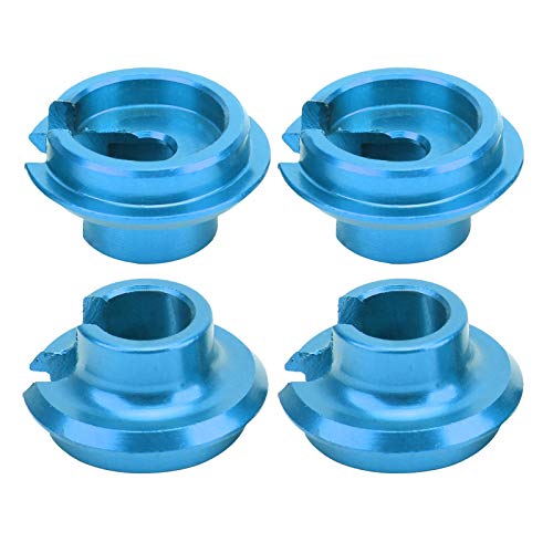 XIASABA RC Stoßdämpferfeder Cup Upgrade Zubehör Passend für HSP RGT Himoto REDCAT 1/10 RC Auto Blau (Blau) von XIASABA