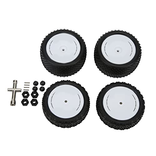XIASABA RC TRYS Accessoire Modified Gummi -Radsätze Ersatz -Demontagewerkzeuge und -kupplungen für Wltoys 104001 1/10 RC -Auto von XIASABA