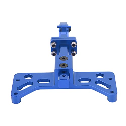 XIASABA RC Trailer Haken Aluminiumlegierung einstellbare leichte Anhänger -Anhänger -Hitch -Halterung für SCX6 1/6 Red Fernbedienungssteuer -Accessoire -Upgrade -Fahrzeugtraktion (Blau) von XIASABA