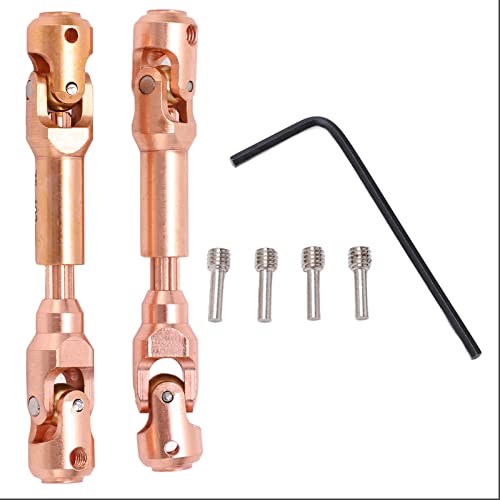 XIASABA RC Universal Antriebswelle für 1/10 -Skala RC -Autoübertragungswelle Fernbedienungsmodell Upgrade Reparatur 68 mm (84 mm) von XIASABA