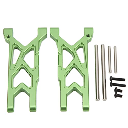 XIASABA RC vordere untere Suspensionsarme Kit 1/10 RC Front Unterschwung Arm für Arrma Typhon Big Rock Senton Green (Grün) von XIASABA