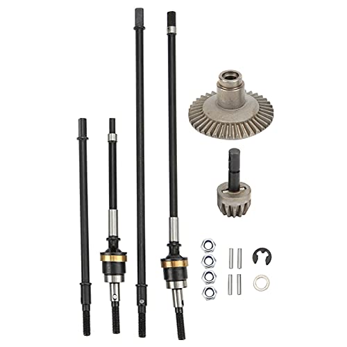 XIASABA RC vorderen Heckwellenachse mit 38T und 13T -Zahnrad für Axial Wraith RR10 90018 90020 90045 90048 von XIASABA