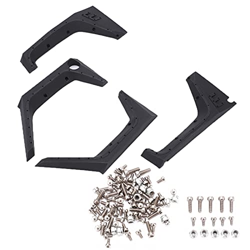 XIASABA Racing DIY Radaugenbraue Kunststoff Langlebig Robust Einfache Installation Tragbare Rennwagenkarosserie für RC-Crawler-Auto Passend für AXIAL für SCX10 90046 AX103007 von XIASABA