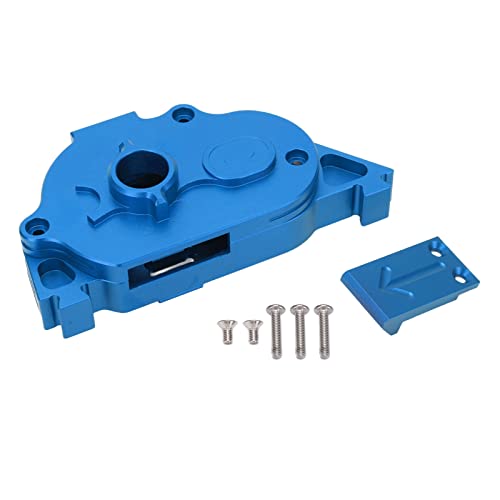 XIASABA Rc Getriebe kit Aluminium Getriebe Box mit Schrauben für ARRMA Granite SENTON 1/10 RC Fahrzeug Rot (Blau) von XIASABA
