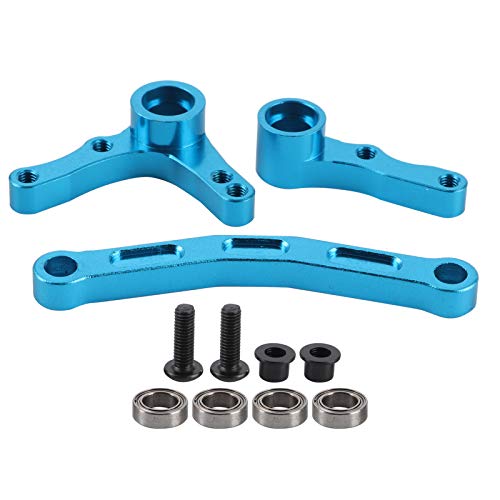 XIASABA Rc Steering Servo Saver Complete Set for REDCAT 1/10 XTE Remote Control Car Easy Installation Silver (Blau) von XIASABA