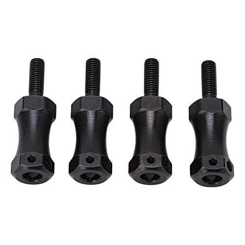 XIASABA Rc Wheel Hex Drive Hubs Combiner. 0×6. 0×2. Rc Extended Wheel Hex Coupler Stahl 12 mm Durchmesser Extension Adapter Combiner für Losi 10 Rc 10 Wheel Hub Rc 12 mm Hex Hub von XIASABA