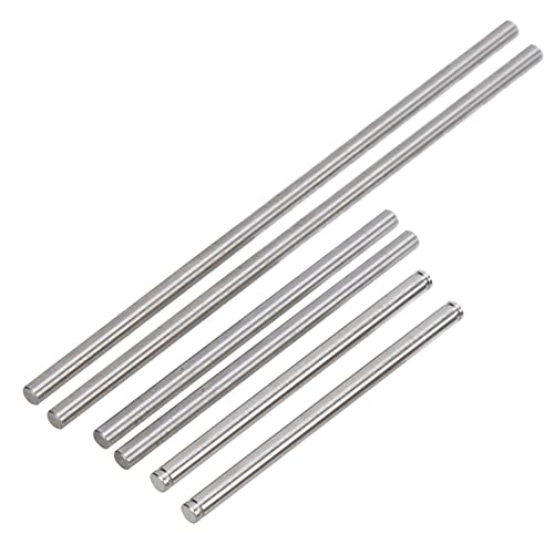 XIASABA Round Shaft Rod Stainless Steel Front Suspension Arm Round Pin Upgrade for UDR 1 7 RC Car Quality Metal Steel Long Service Life Easy to Install Improve Car Per XIASABA Round Shaft Rod Stainless Steel Front Suspension Arm Round Pin Upgrade for UDR 1 7 RC Car Quality Metal Steel Long Service Life Easy to Install Improve Car Per von XIASABA