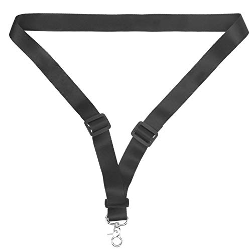 XIASABA Sicherheits Hals Schnur Gurt Hängende Lanyard Zubehör Fit für FPV Combo Fernbedienung Schwarz (Schwarz) von XIASABA