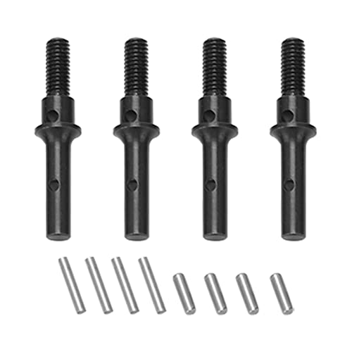 XIASABA Stahl vorne Heck Portal Stubachse Antriebswelle Upgrade -Zubehör für FMS FCX24 1/24 RC -Auto von XIASABA