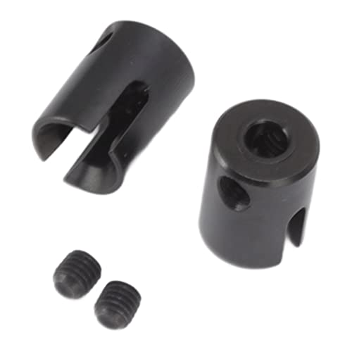 XIASABA Stahleingangswellenbecher RC Car Center Antriebswellencup -Upgrade Teil für ARRMA 1/5 RC -Auto (Schwarz) von XIASABA