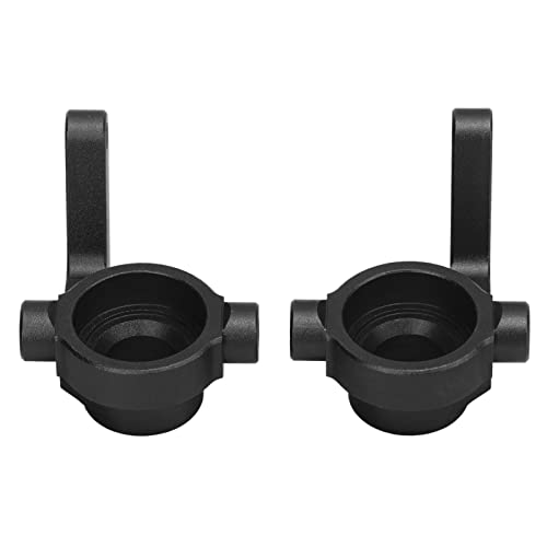 XIASABA -Upgrade Aluminiumlegierung RC -Lenkblockblöcke für ZD Racing DBX 10 1/10 Off -Straßenfahrzeug Reduzieren Sie das Vibrationslenkungssystem Verbesserung der Kontrolle und (Schwarz) von XIASABA
