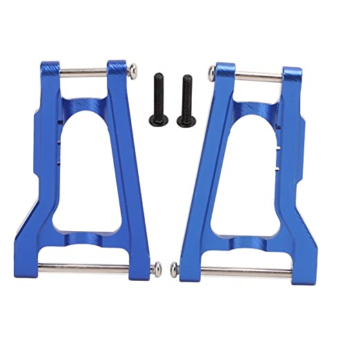 XIASABA Upgrade-Kit für Hinterradaufhängungsarme aus Aluminiumlegierung für 1967 C10 Drag Slash RC-Auto. Hochfestes, einstellbares Stoßdämpferdesign. Verbesserte Stabilität. (Blau (0,6 mm Dicke)) von XIASABA