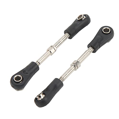 XIASABA -Upgrade RC Lenkung Link Set Hochleistungsstahl verstärkte Spurstange für ZD 10421 1/10 Rennsport Off Road Desert Truck Autozubehör Ersatzteile Teile von XIASABA