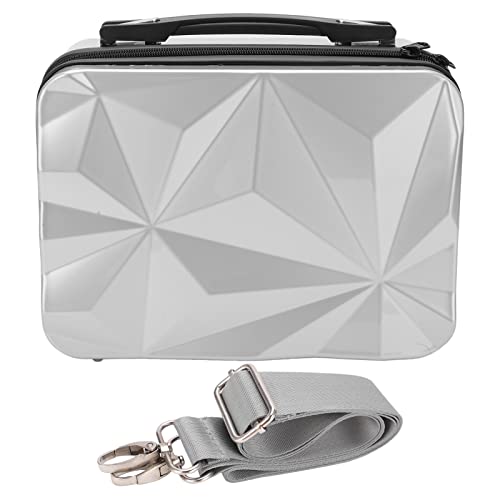 XIASABA WASGERFORTE Drone Streeter Messengerbeutel für 3 tragbare Drohne Hartschale Handtasche Schwarz schwarz (Silber) von XIASABA