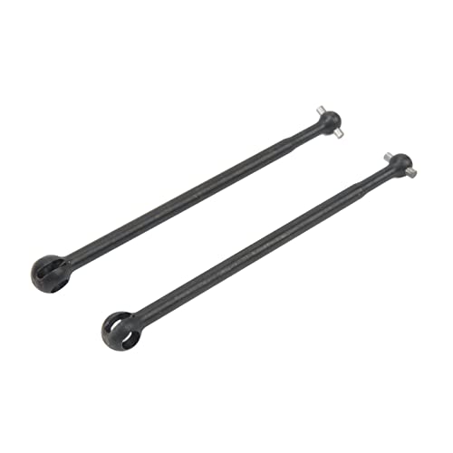 XIASABA vorderen Heck -CVD -Antriebswelle Stahlantriebswelle für 1/7 RC -Auto mit hoher Effizienz -Stromübertragungssystem Rostproof -Verschleiß -Upgrade Teile Verbessert (Schwarz) von XIASABA
