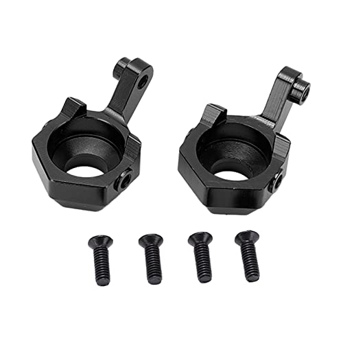 XIASABA vorderer Lenkbecher Genauer Kombination Aluminiumlegierung RC -Lenkungsbecher für 1 16 SG1603 SG1604 RC CAR RED (Schwarz) von XIASABA