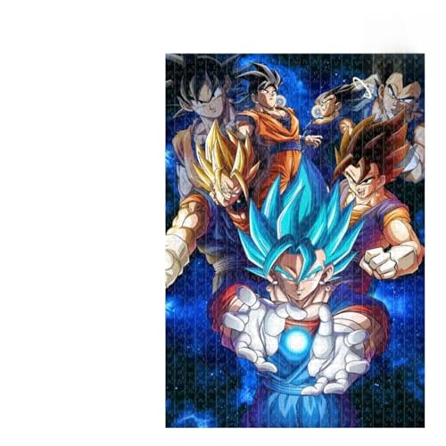 Ball Puzzle Cartoon Holz Puzzle 1000 Stück Super Saiyan Puzzles für Erwachsene Familien Geschenke Kind Lernspiel Zeug von XIAXIAJIA