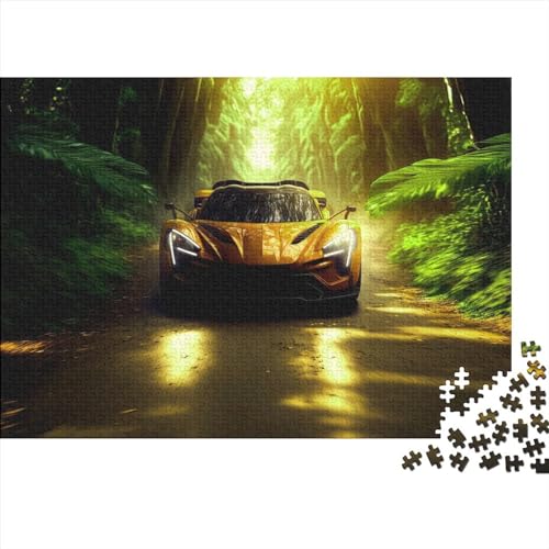 Puzzles for Adults, 1000 Puzzles Cool Sports Car Puzzle for Adults Funny Puzzle Games Wooden Puzzle75 x 50 cm von XIAXIAJIA