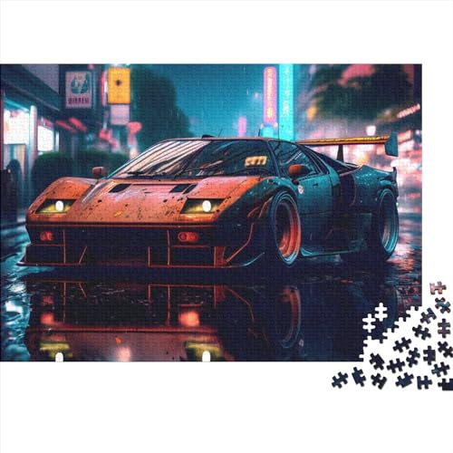 Puzzles for Adults, 1000 Puzzles Cool Sports Car Puzzle for Adults Funny Puzzle Games Wooden Puzzle75 x 50 cm von XIAXIAJIA