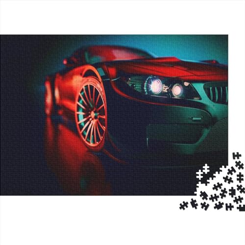 Puzzles for Adults, 1000 Puzzles Cool Sports Car Puzzle for Adults Funny Puzzle Games Wooden Puzzle75 x 50 cm von XIAXIAJIA