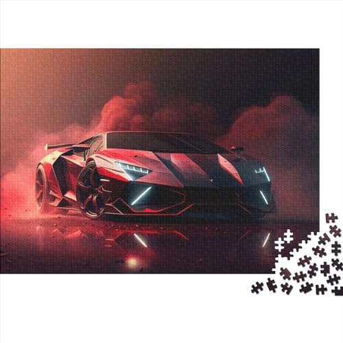 Puzzles for Adults, 1000 Puzzles Cool Sports Car Puzzle for Adults Funny Puzzle Games Wooden Puzzle75 x 50 cm von XIAXIAJIA